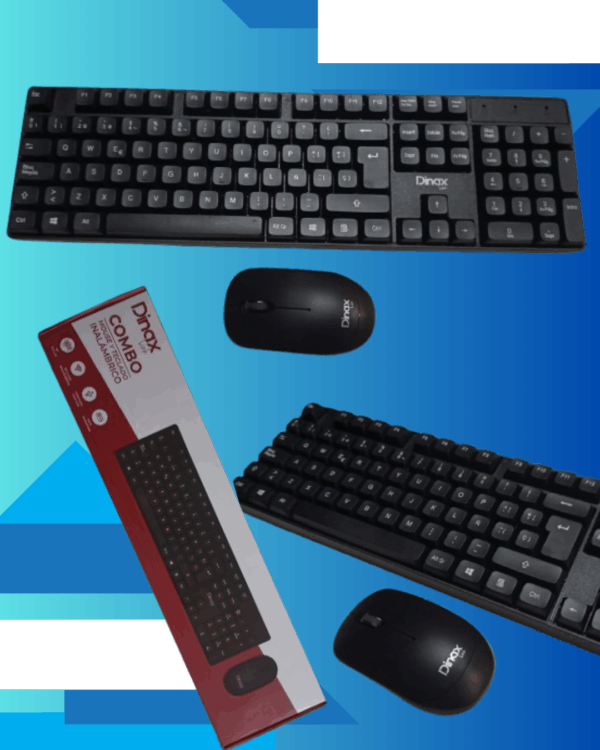 Combo Mouse y Teclado con cable Dinax
