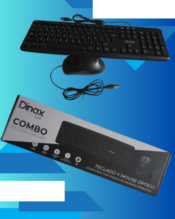 Combo teclado y mouse Dinax