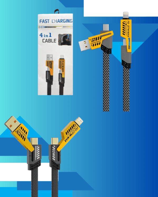 Cable 4 en 1