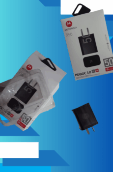 Cargador Motorola PD & QC Cabezal 50W (sin cable)