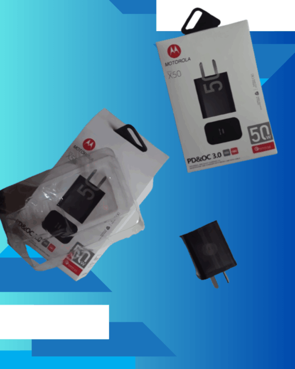 Cargador Motorola PD & QC Cabezal 50W (sin cable)