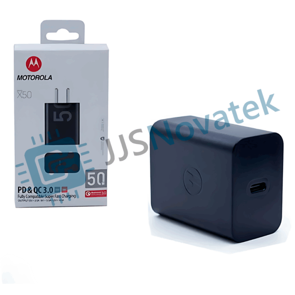 Cargador Motorola PD & QC Cabezal 50W (sin cable)