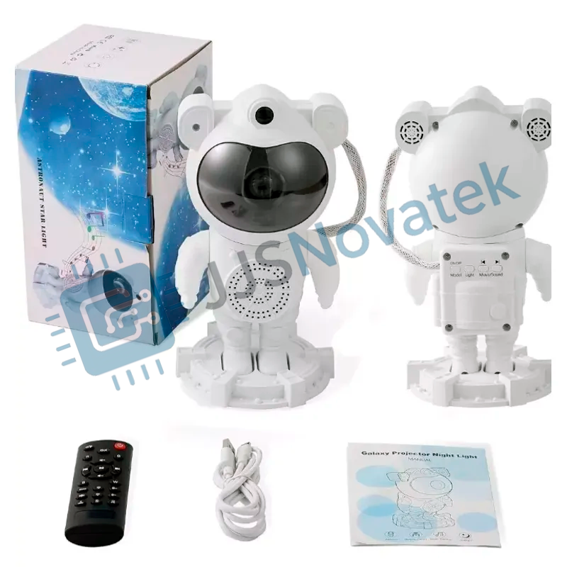 Proyector astronauta con parlante