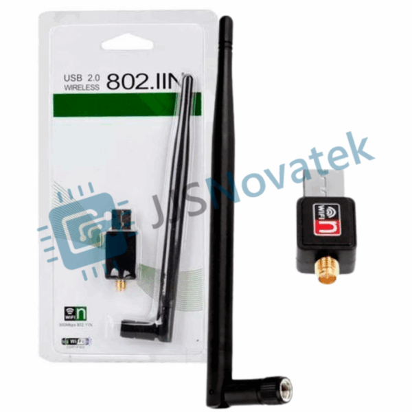 Placa WIFI 802.11 con Antena 2dB Chica