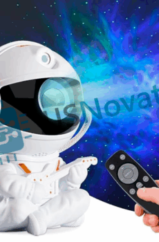 Mini proyector astronauta